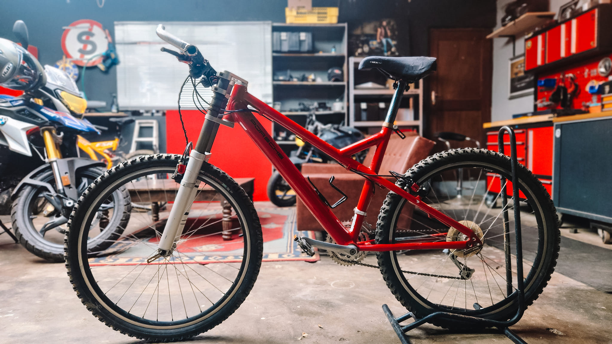 Porsche Bike S, a rare mountain bike from 1996