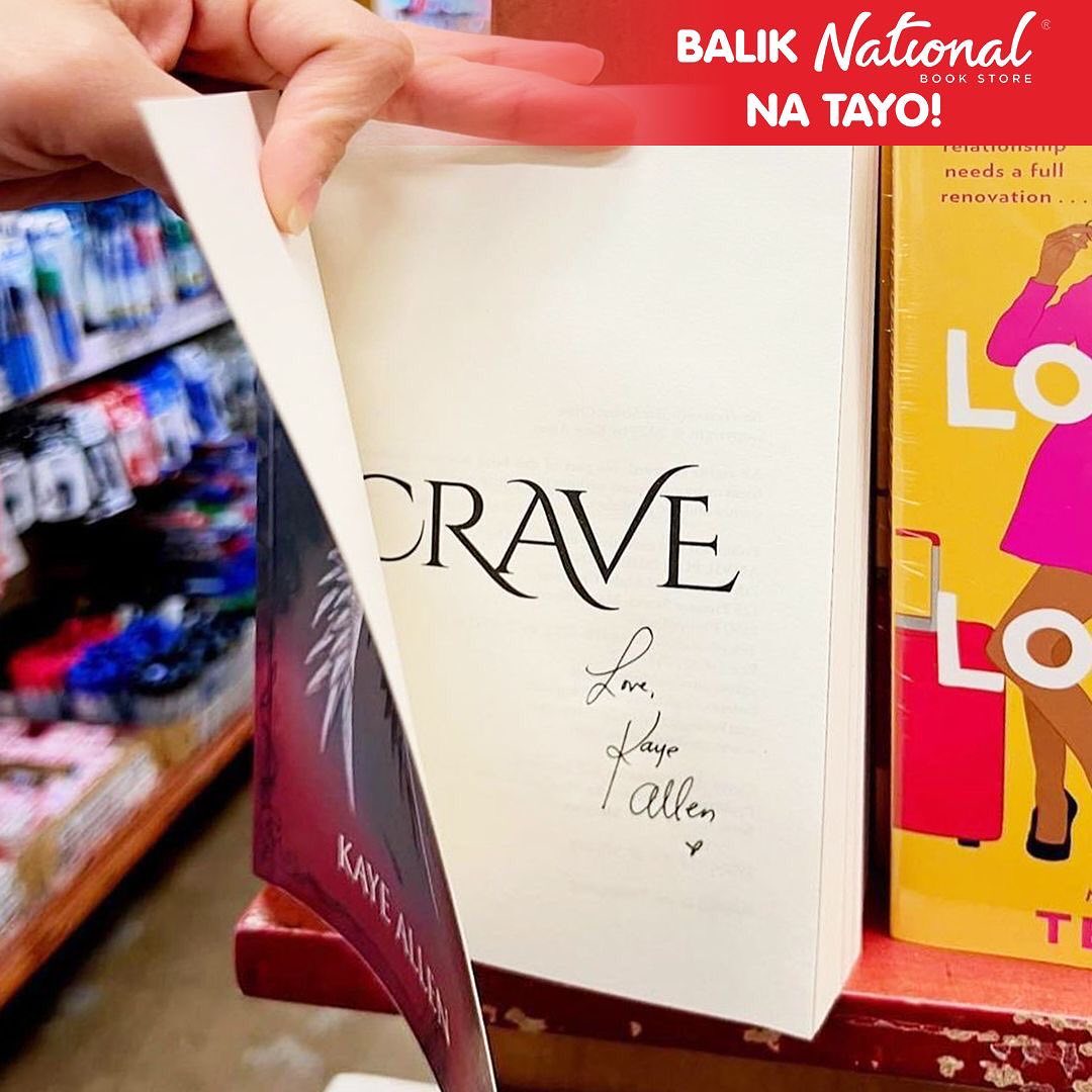 Want a SIGNED COPY of Crave, the... - National Book Store