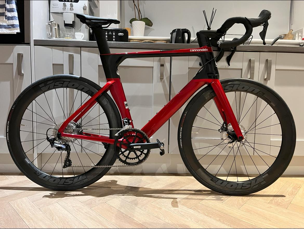 New bike day.!! Loved the first ride! Carrera phibra evo. Mavic