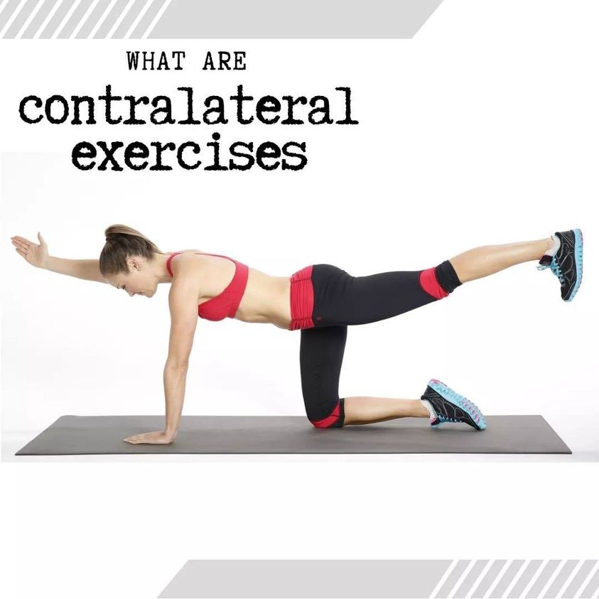 National - A contralateral movement pertains to exercising muscles on ...