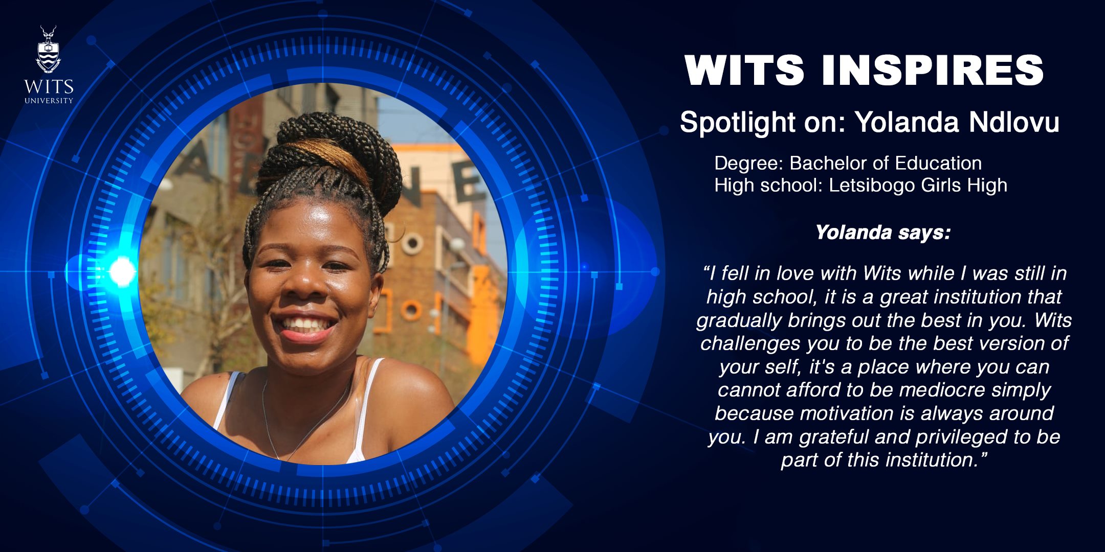 🎓💯#WitsInspires:... - Wits - University of the Witwatersrand | Facebook