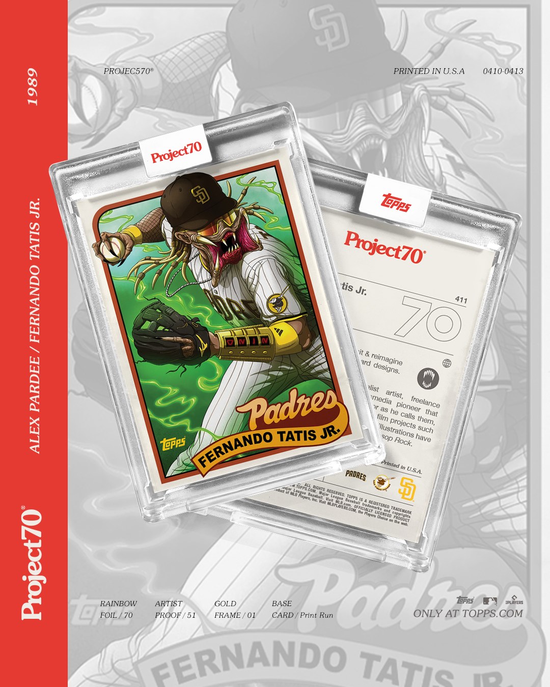 Topps collectible cards featuring baseball legends