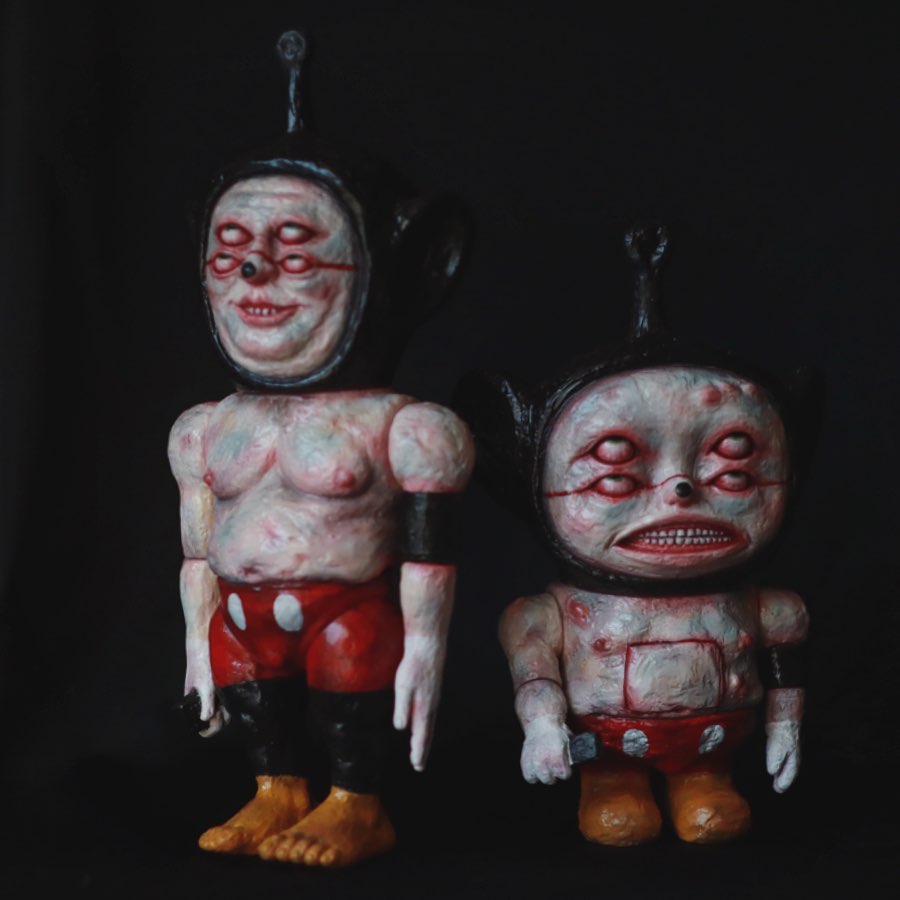 Kaiju Tan 3/23 I'm mickeyman Telebaby Telebobo