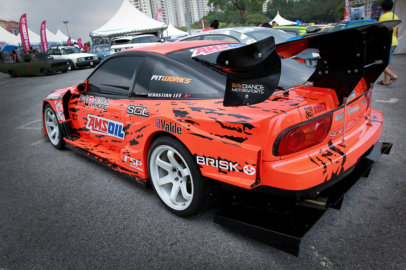 Such a big GT Wing spoiler on... - Ultra Racing News / Events