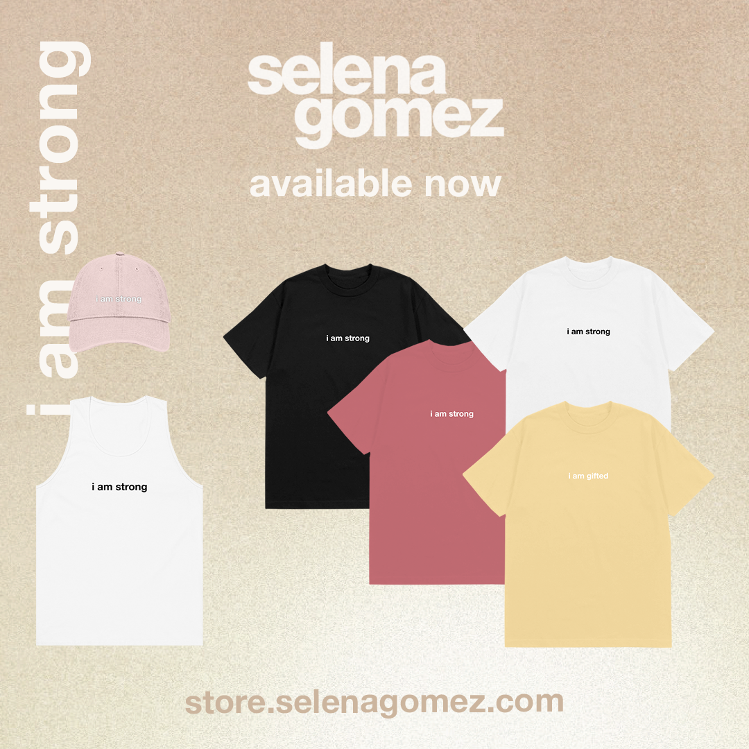 Selena Gomez - Shop the new Kind Words merch collection in my official ...