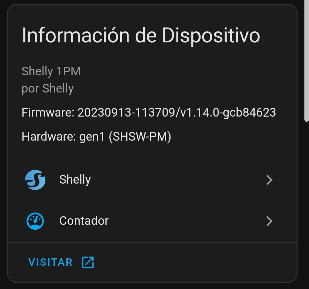 Updating Shelly Pro 2pm firmware from 0.11.0 to 1.3.3
