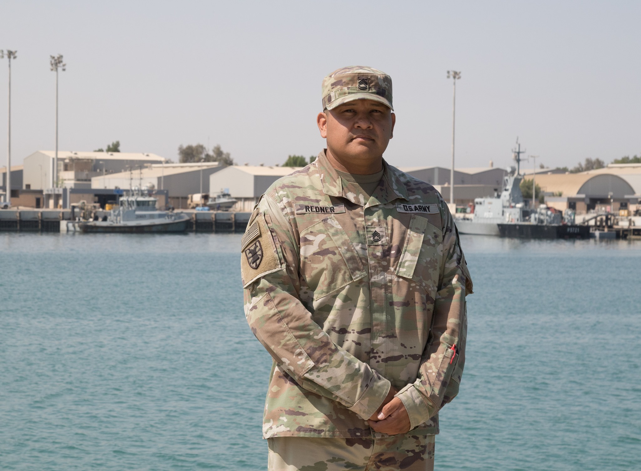 Military Health - A young Sgt. 1st Class James R. Redner...