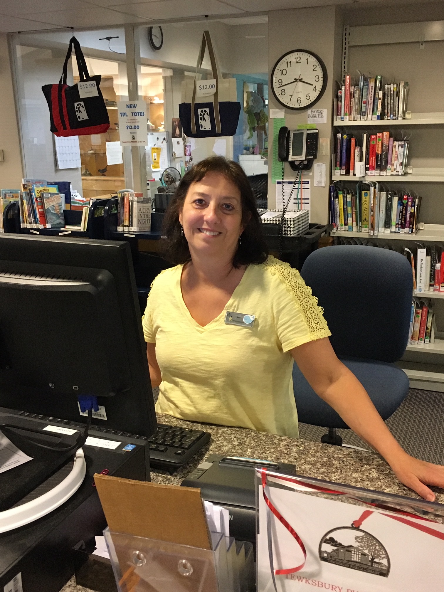 Happy 22nd Work Anniversary to... - Tewksbury Public Library