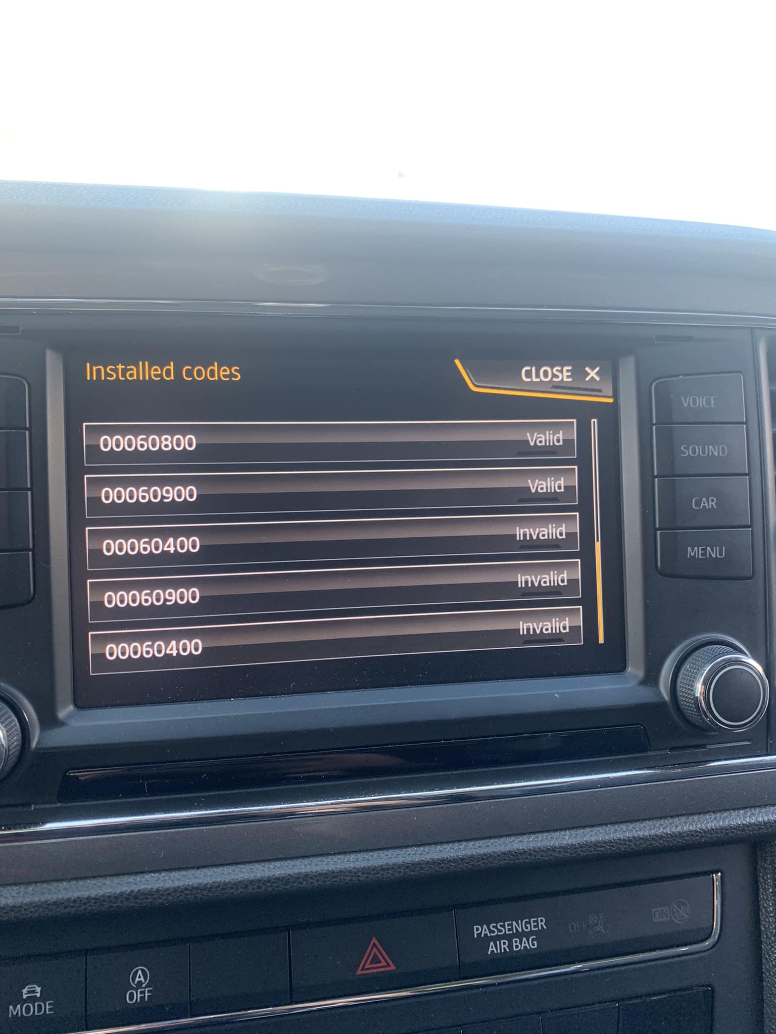 OBDeleven (Pro) | How can I delete the invalid code from the car screen ...