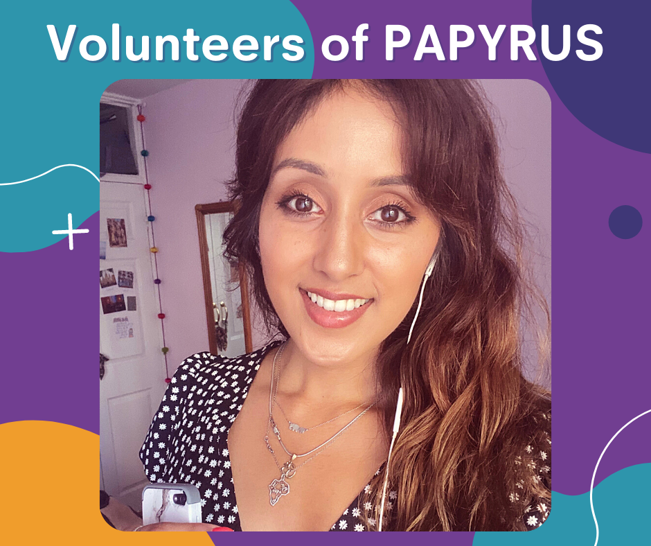 PAPYRUS Prevention of Young Suicide - Meet Chay (She/Her) 👋 One of our ...