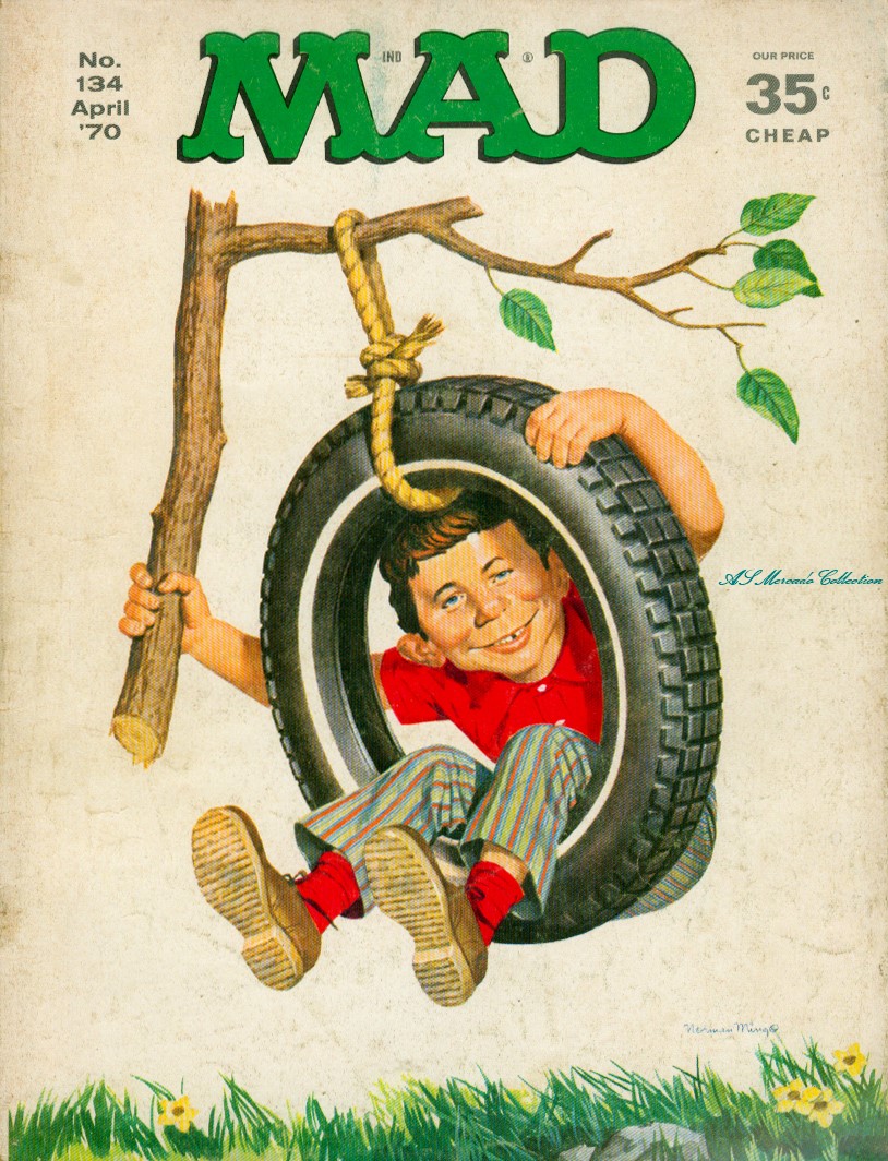 Mad Magazine issue 134 from April 1970