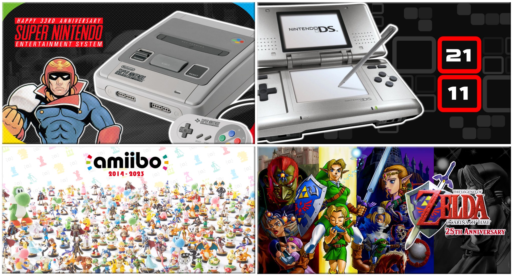 🍰 **21st November is a huge day for Nintendo Anniversaries