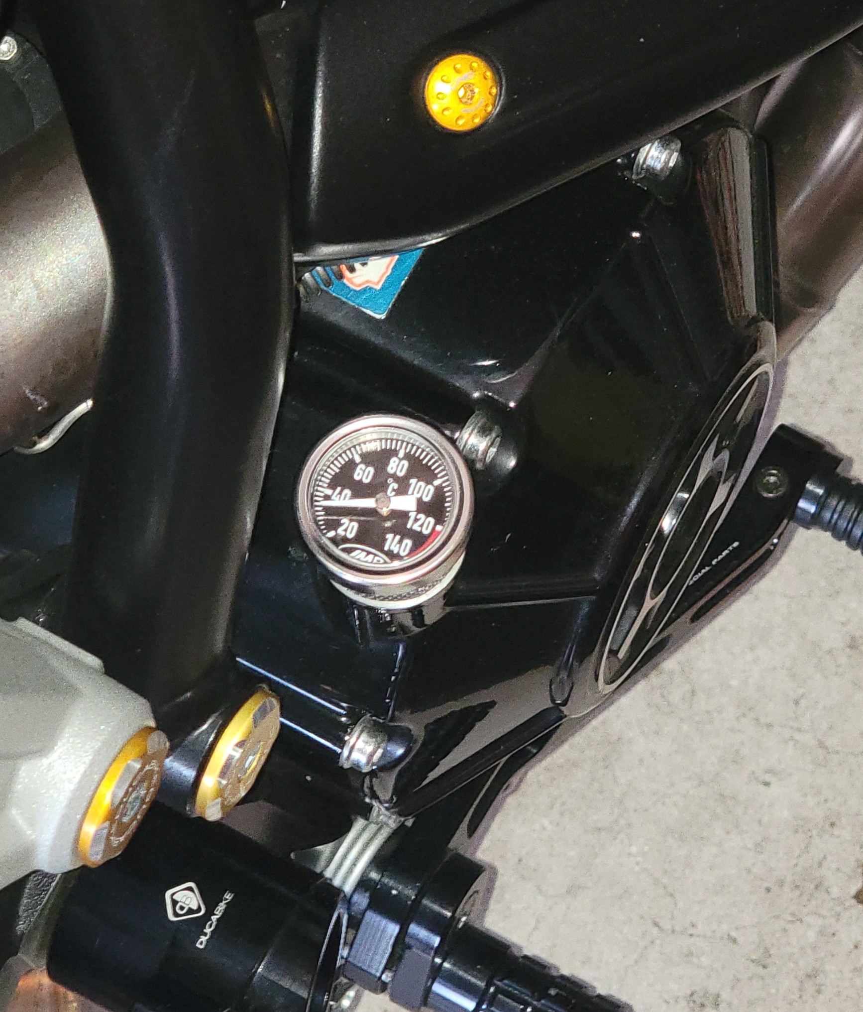 Oil Dipstick With Thermometer (℃) – Fits Yamaha SR XT TT, BMW F650 G650 & XTZ660 – RR 91037S