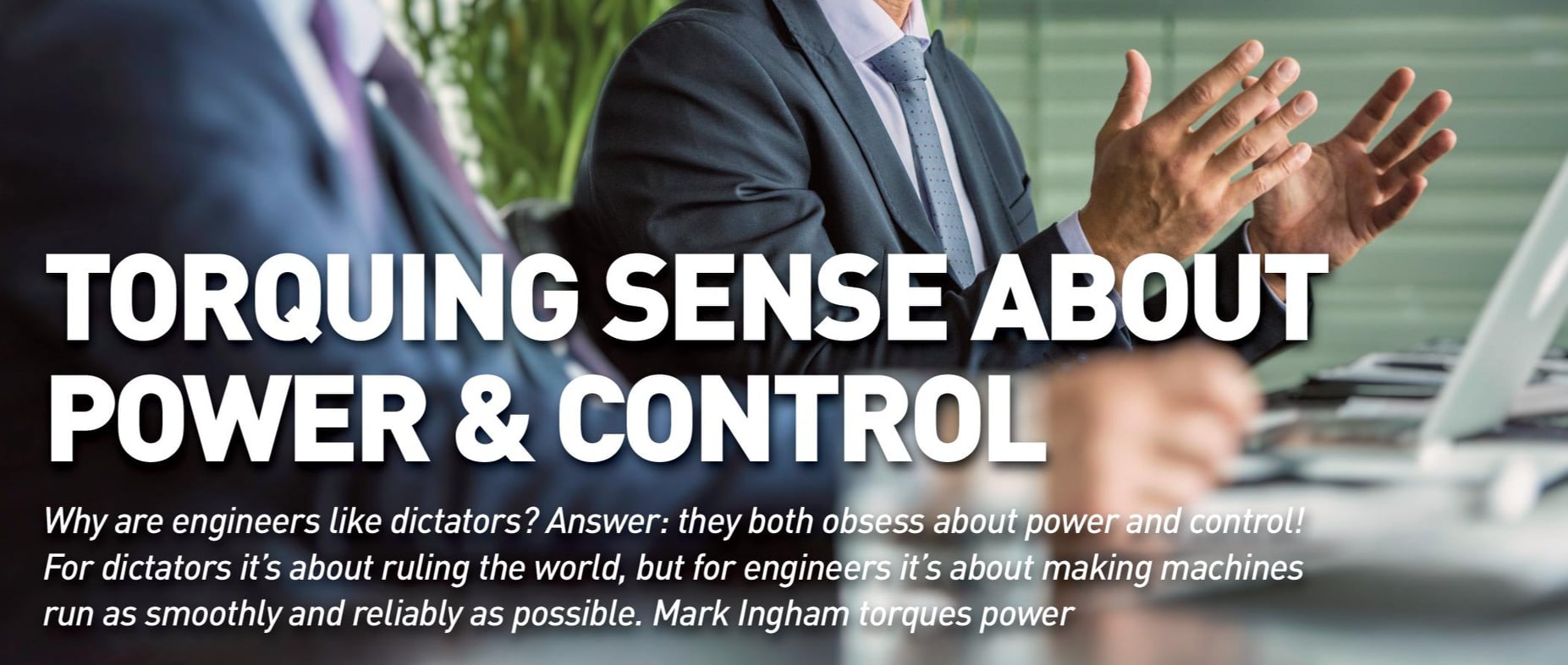 Sensor - Why are engineers like dictators? Answer: they both obsess ...