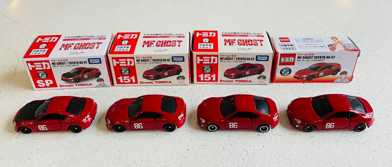 Voiture Miniature Tomica Dream No.151 - Toyota 86 GT MF Ghost - Neuf - Fabriqué Au Japon