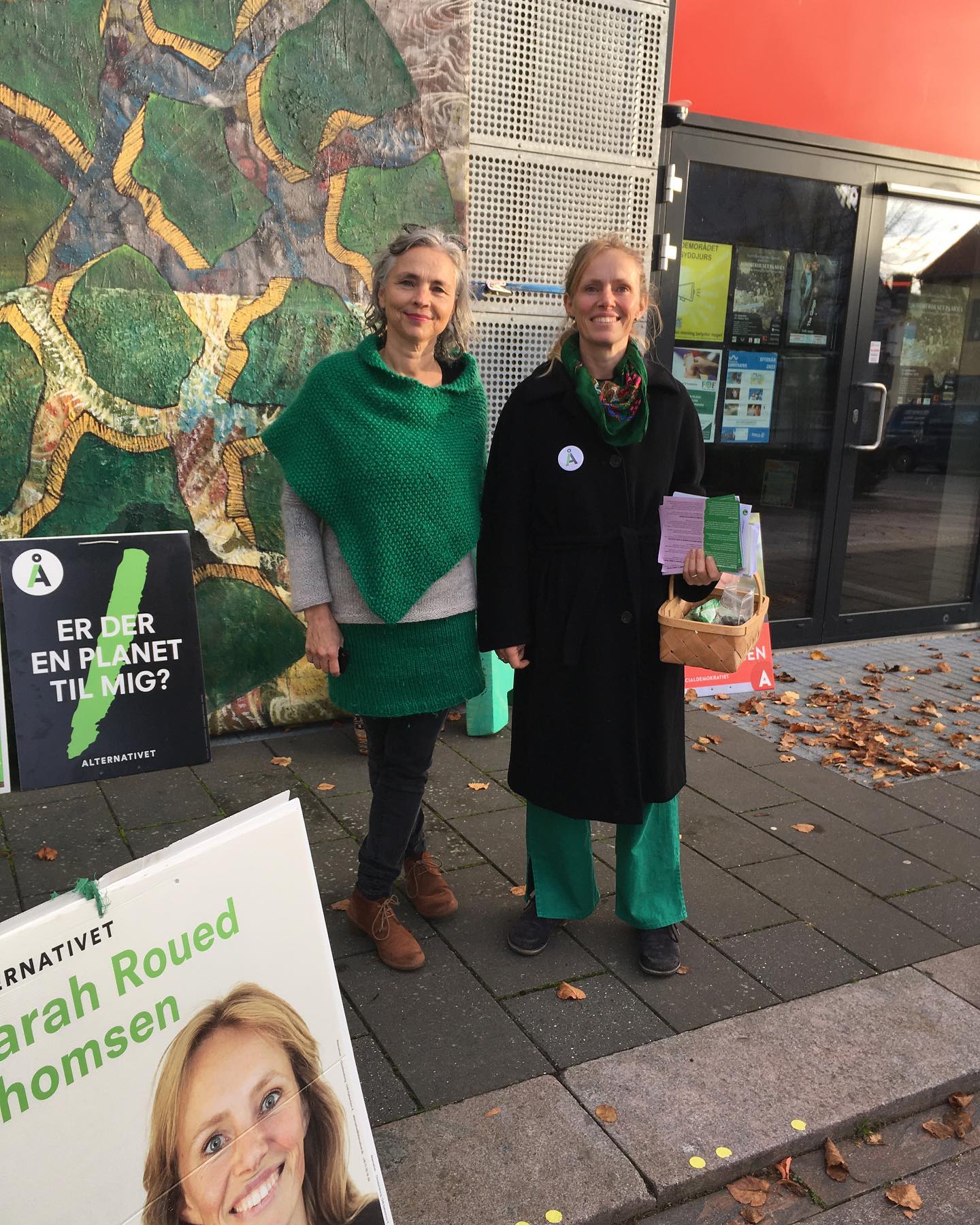 Sarah - Klar til valgdebat hos rød-grønt forum i Syddjurs med S, SF og ...