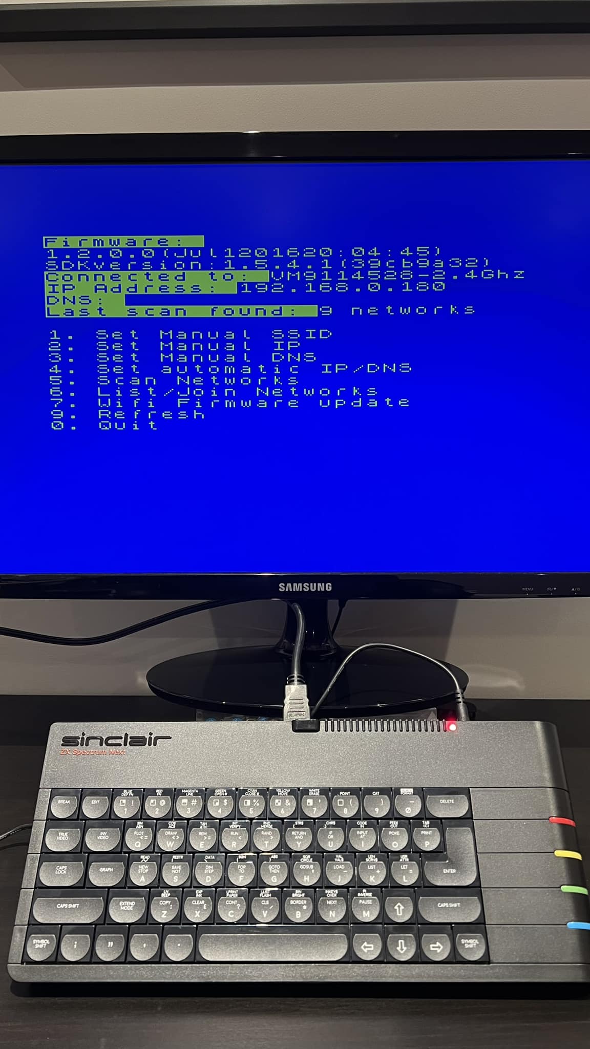 ぴこ Connecting a ZX Spectrum to WiFi