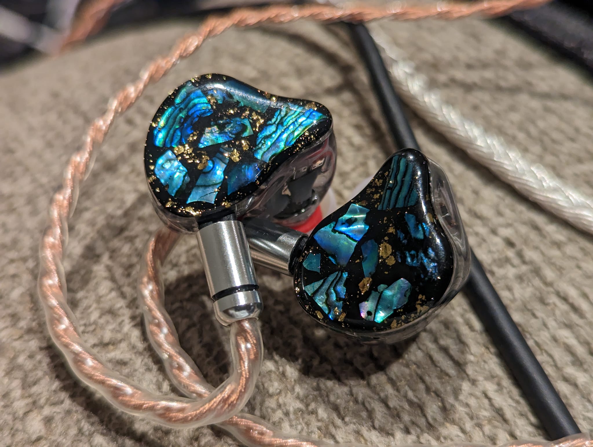Sennheiser mx985 - recabled to 6core high purity SPC