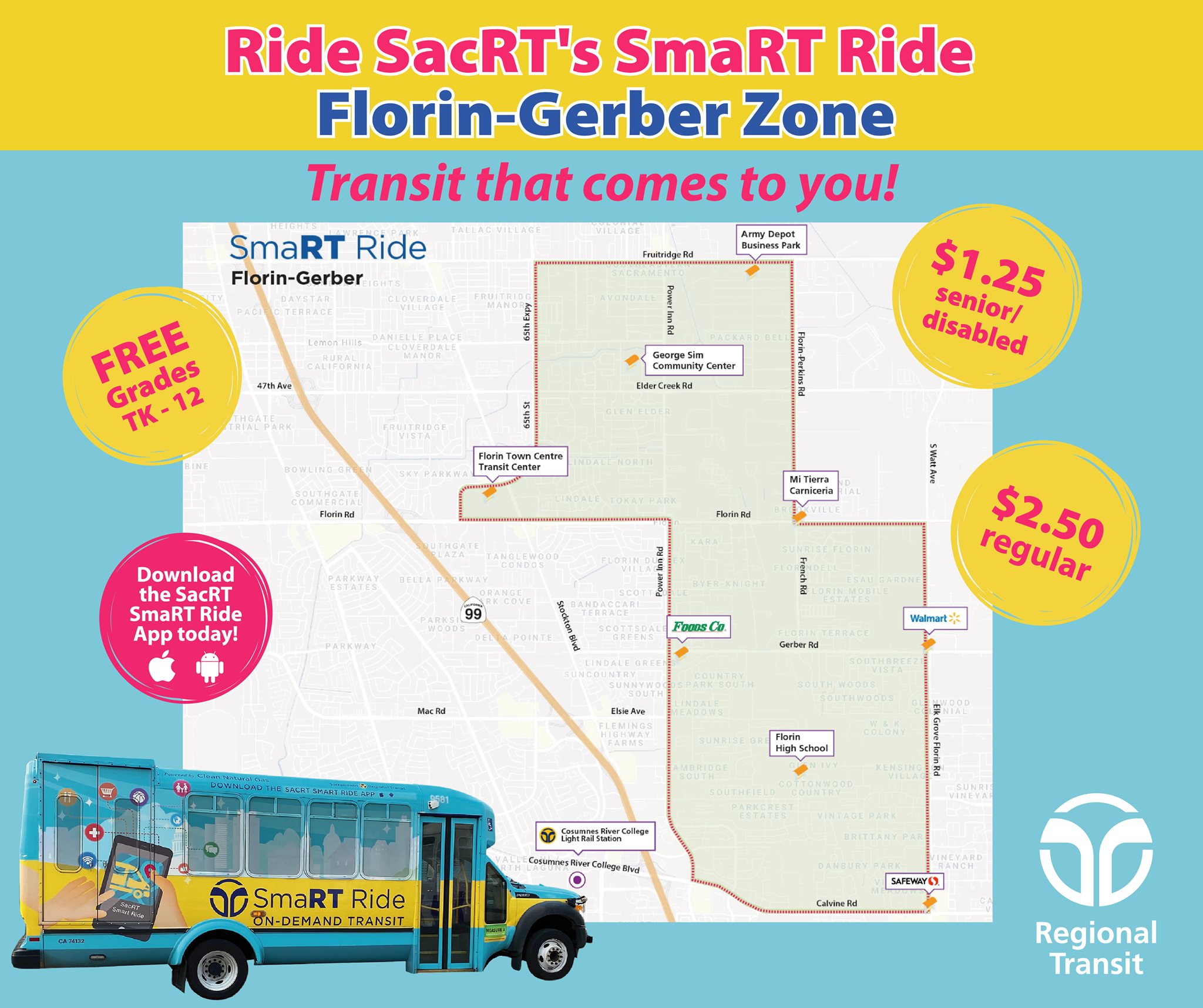 Need a ride? 🚌 The... - Sacramento Regional Transit District | Facebook