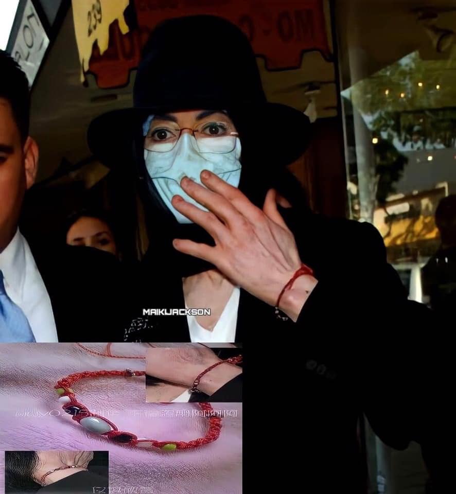 Bracelet Michael Jackson wore from 1997-2009 on his left wrist. He