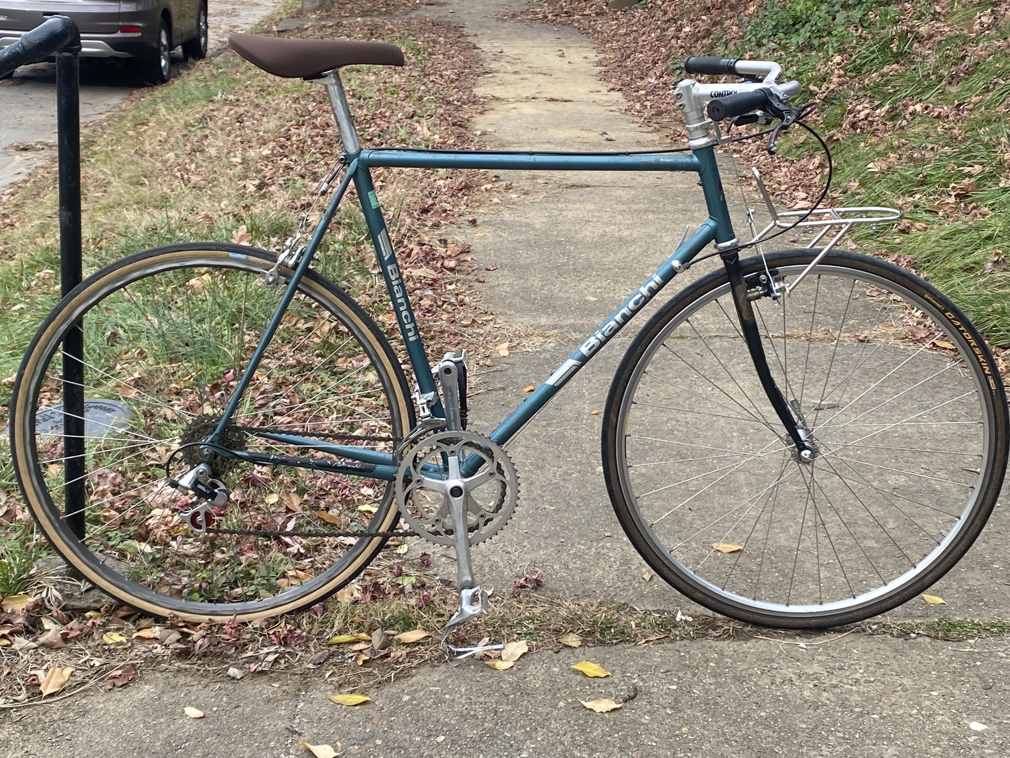 bianchi commuter road bike Eros vintage bike, 51cm/Medium, great condition, dark tea – Cycle & Coffee this high Bianchi Lucca Commuter Bike –