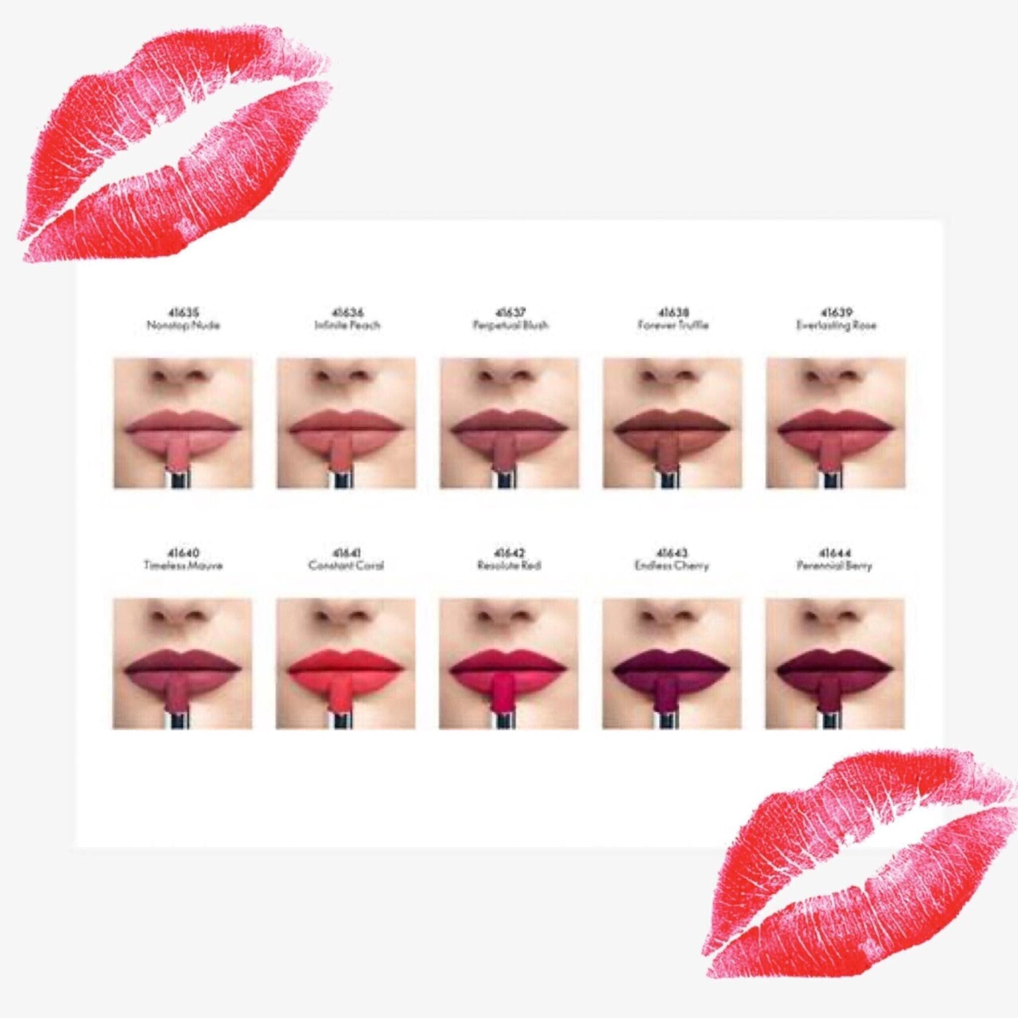 ケイ One swipe and the lips are doing all the talking 💄✨ Locked-in
