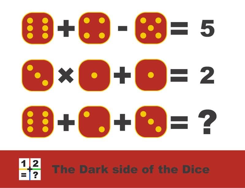 How to solve the dice logic puzzle?