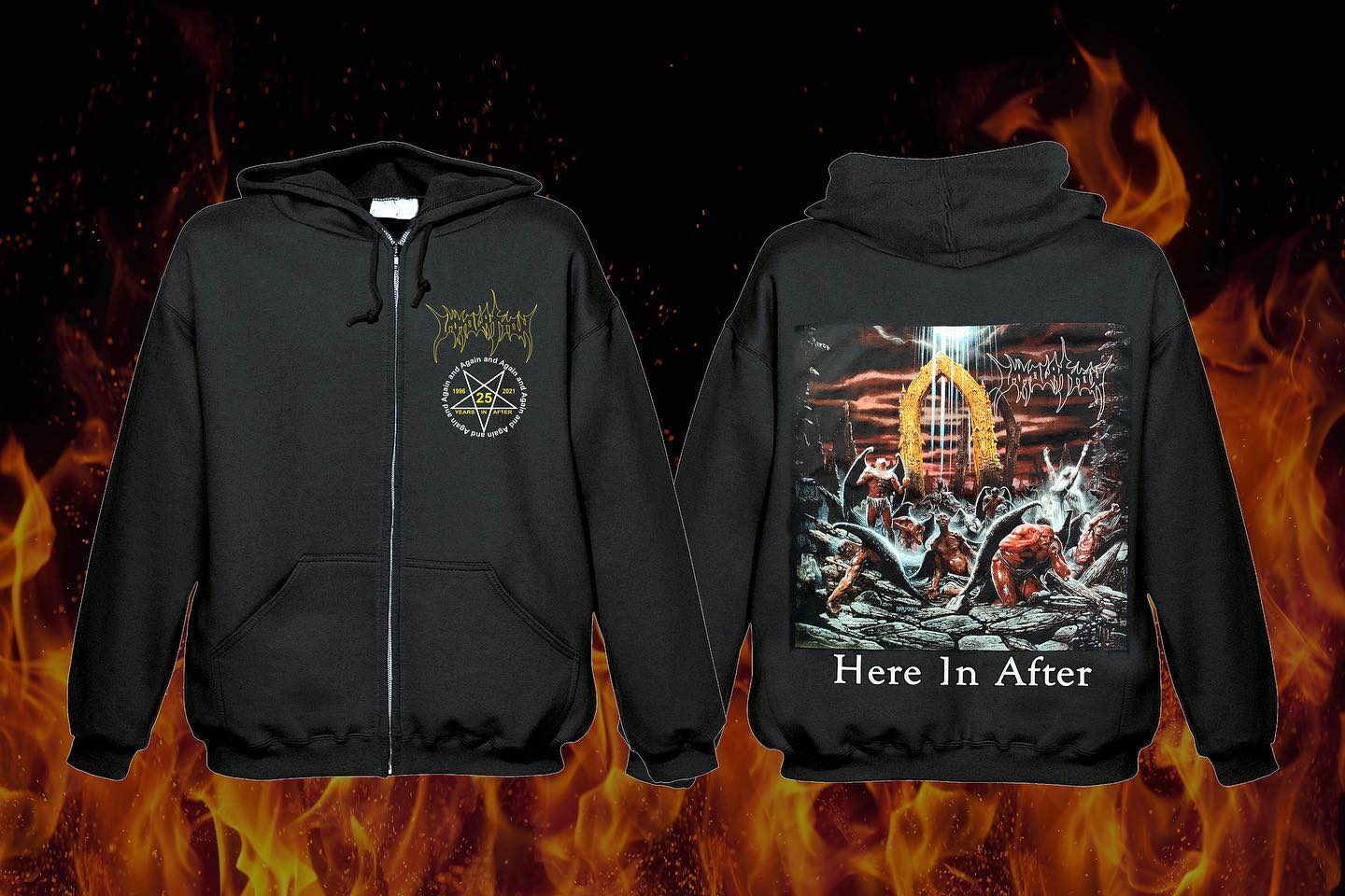 Immolation - 🔥Here In After🔥 25th Anniversary merch,...