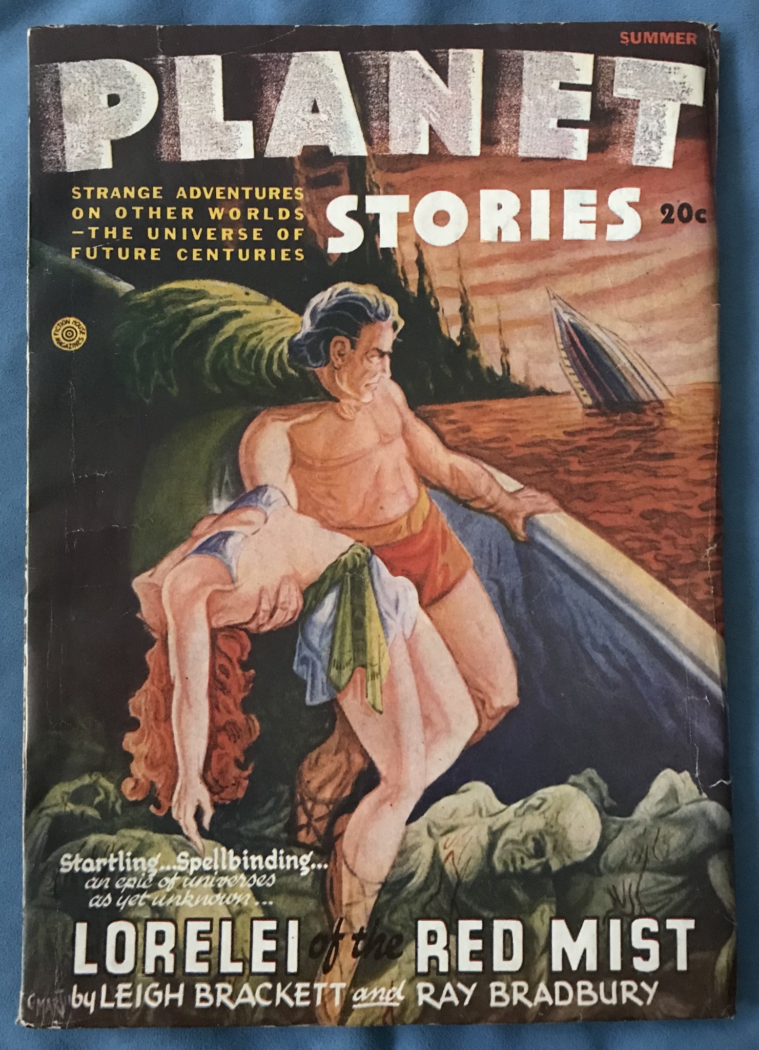 Planet Stories Summer 1946 with 