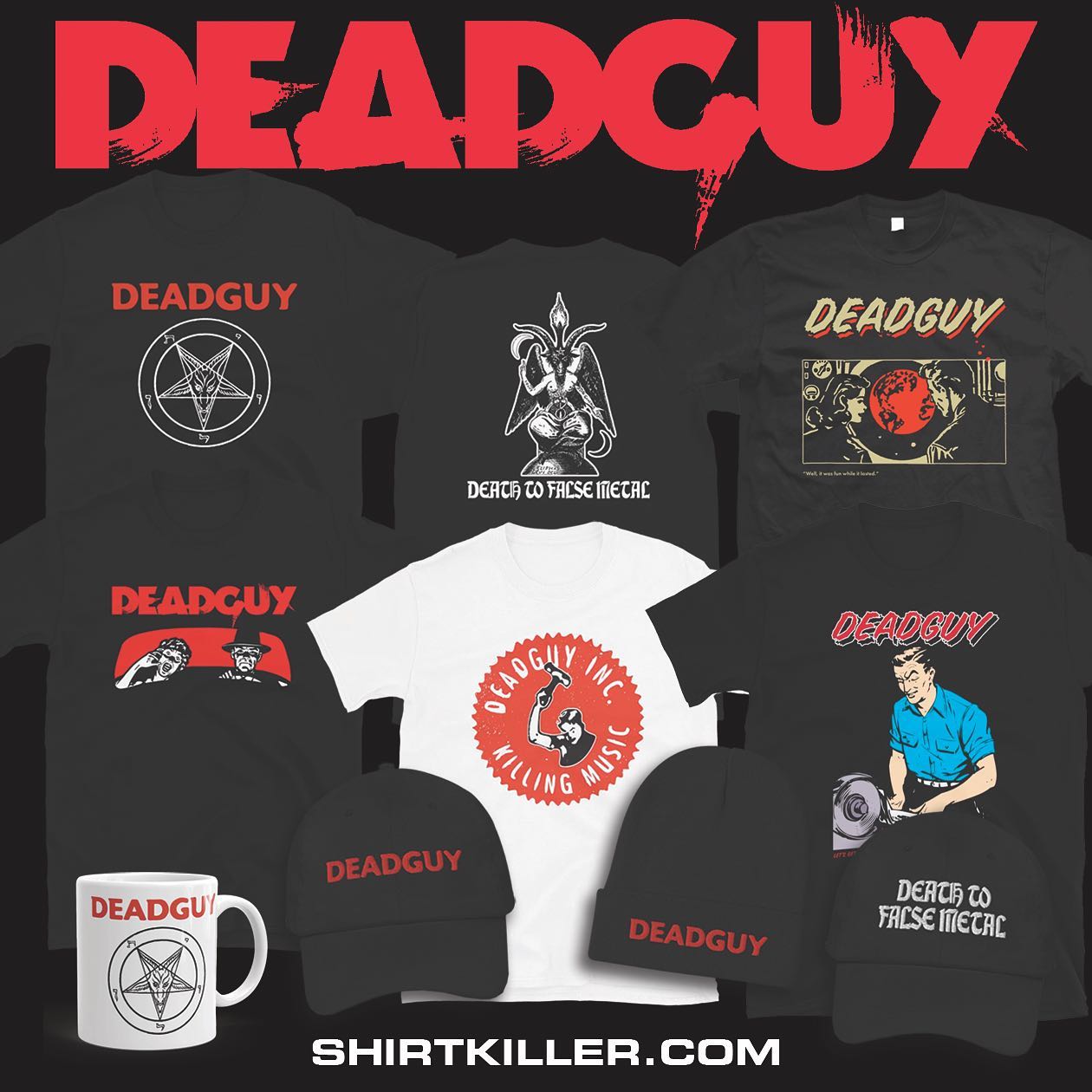 DEADGUY official online store from noise / metal / hardcore 
