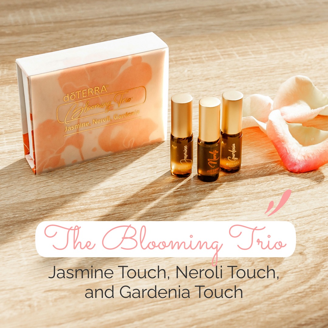 Get the exclusive Mother's Day collection—a set of floral oils as