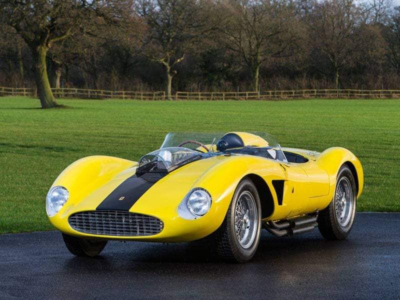 Ferrari 500 TRC that raced at Le Mans in 1957.