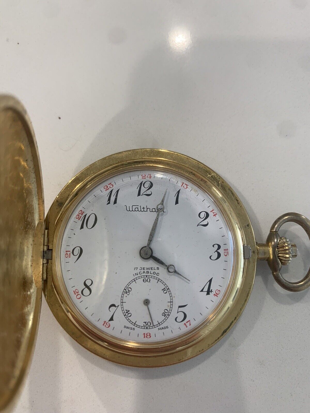 Is a Waltham watch in an Elgin case original?