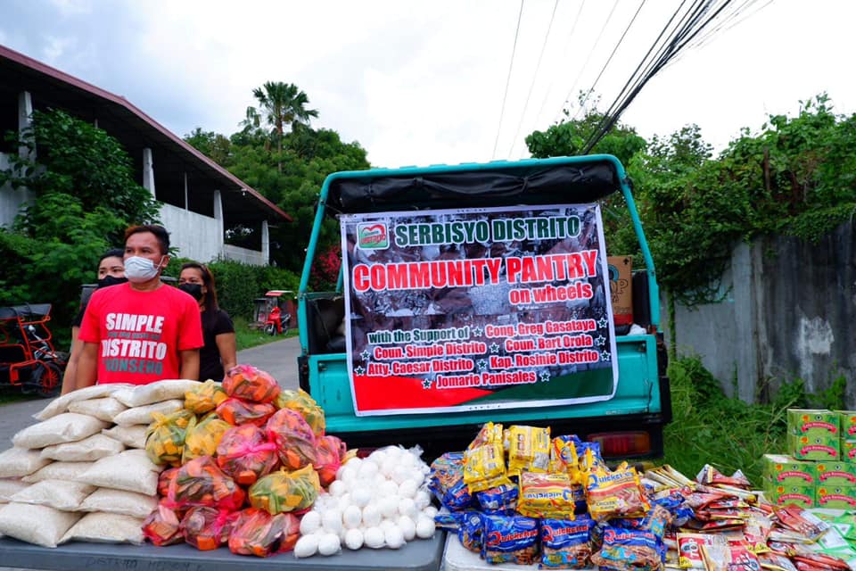 PANTRY ON WHEELS for... - Atty. Caesar Distrito, MPA, DPA | Facebook