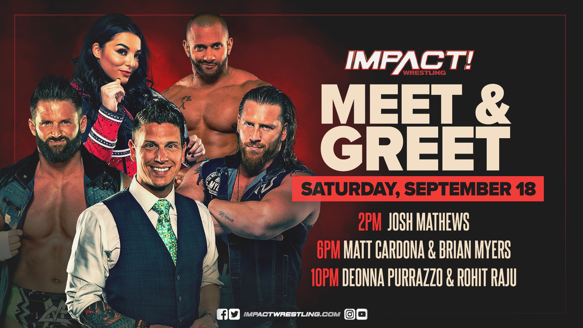 TNA Wrestling - Meet the stars of IMPACT TODAY at Skyway...