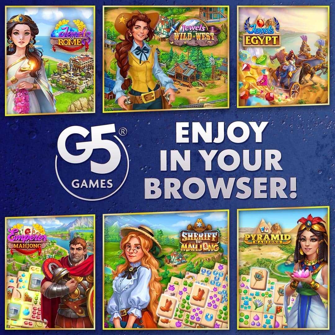 G5 - Hey, friends! Do you enjoy any of these games? 😉Remember that you ...
