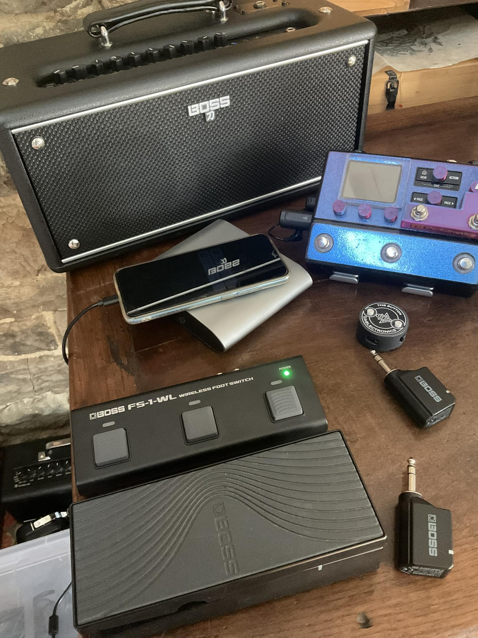 Has anyone used the Boss FS-1-WL as a page turner?