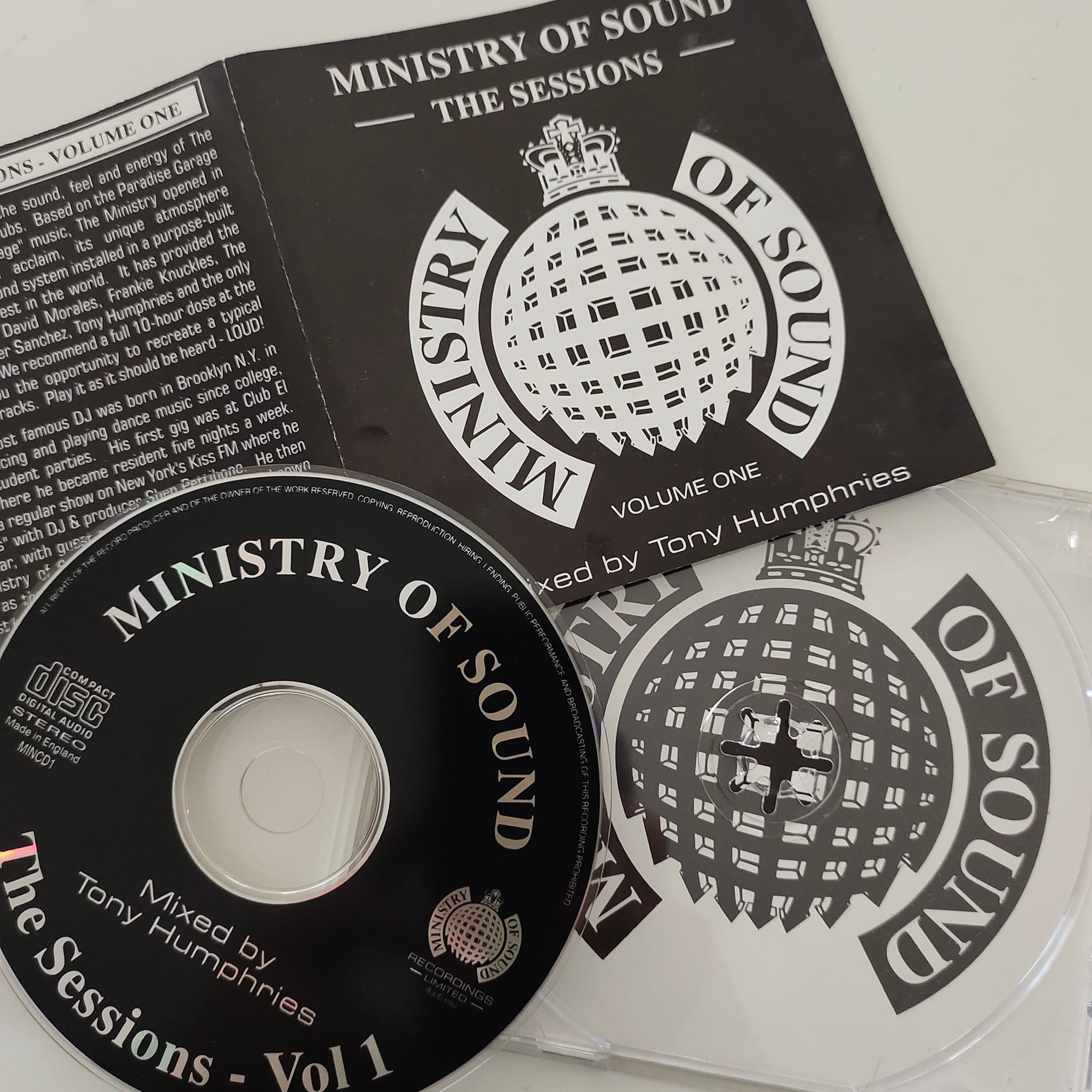 Ministry of Sound's The Sessions Volume One mixed by Tony Humphries