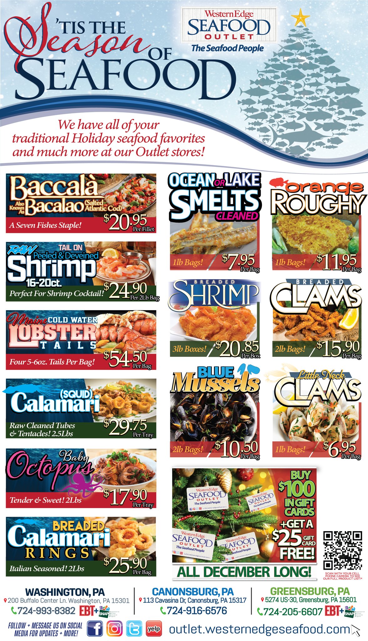 Western - 'Tis the Season Of Seafood, and Western Edge Seafood Outlet ...