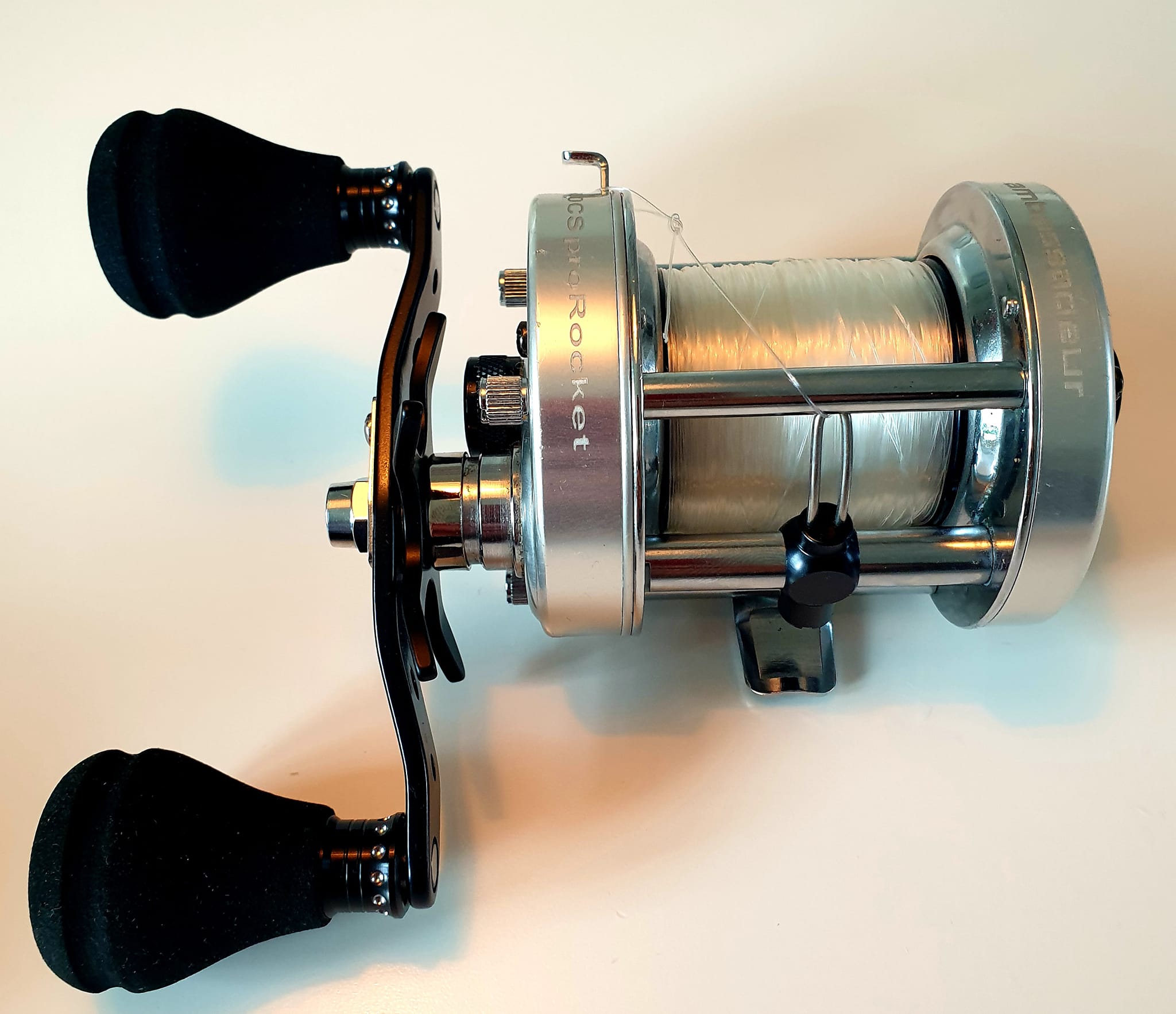 shimano 6500 reel Penn ATH6500 Authority Spinning durable CNC machined stainless main and pinion gears Shimano Baitrunner BTR6500B Reels