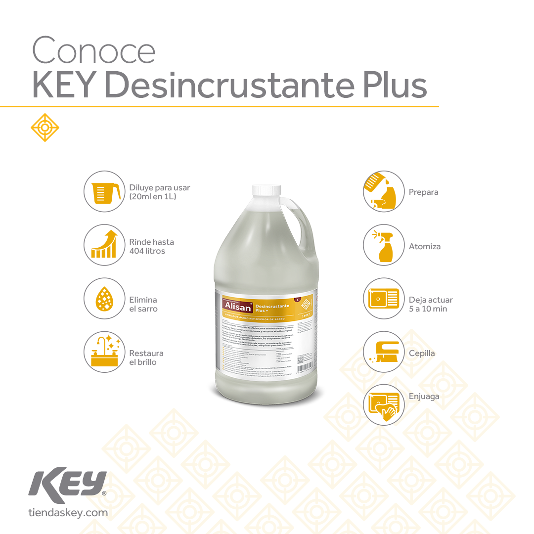 KEY HOGAR - ¿Por qué usar #KEYDesincrustantePlus? 🏪...