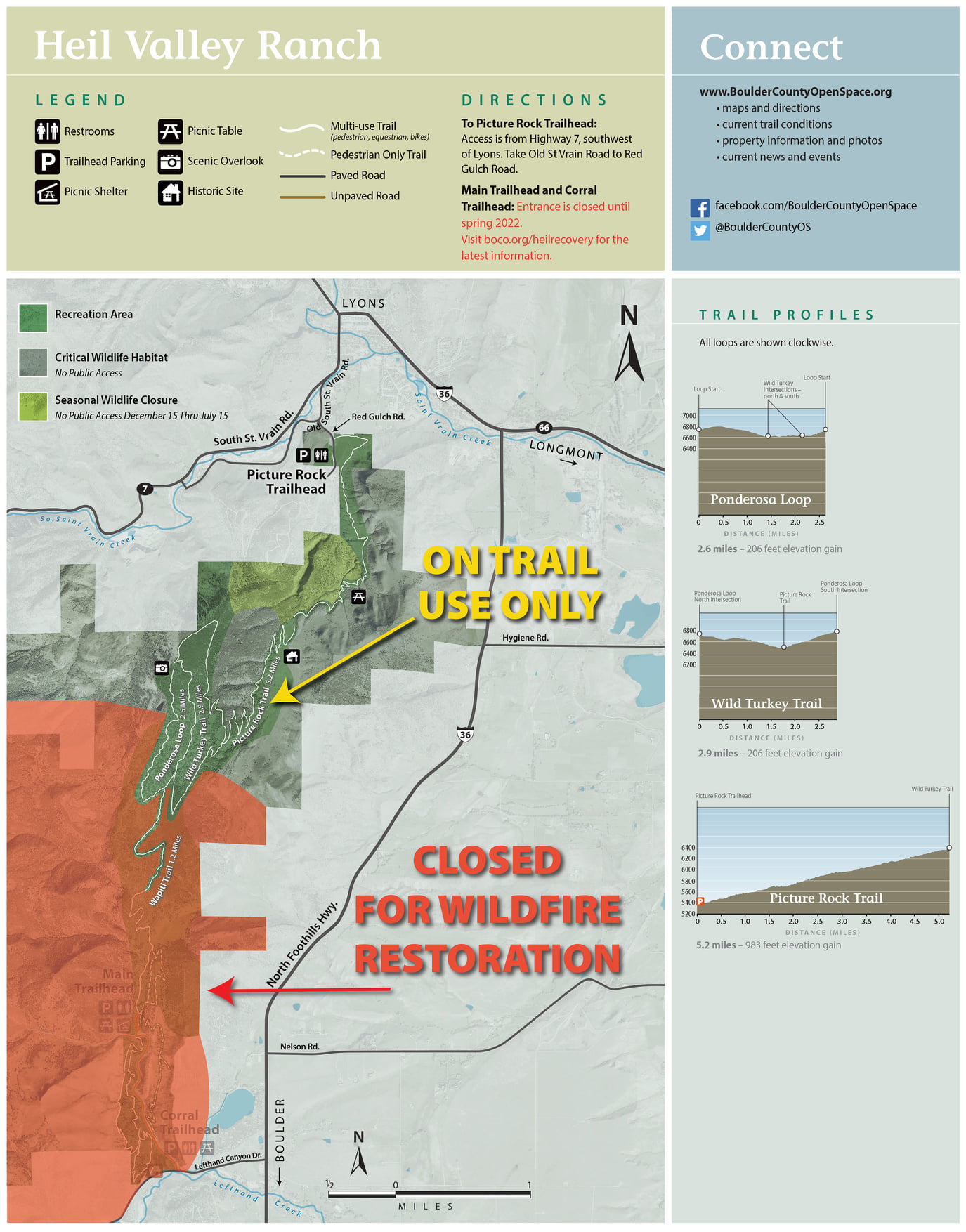 The northern section... - Boulder County Parks & Open Space
