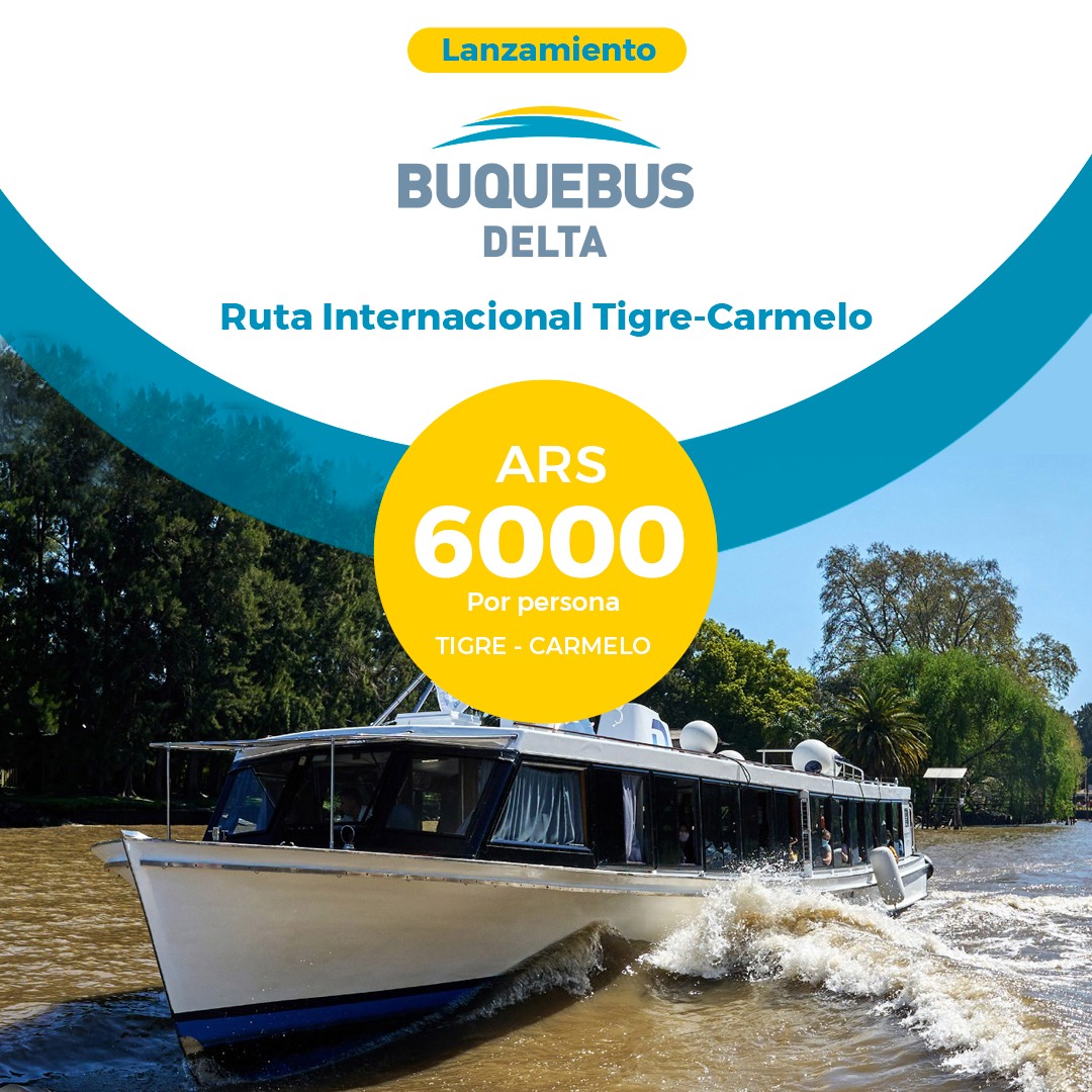 Buquebus - Lanzamiento Ruta Internacional Tigre - Carmelo: Viernes 1/4 ...