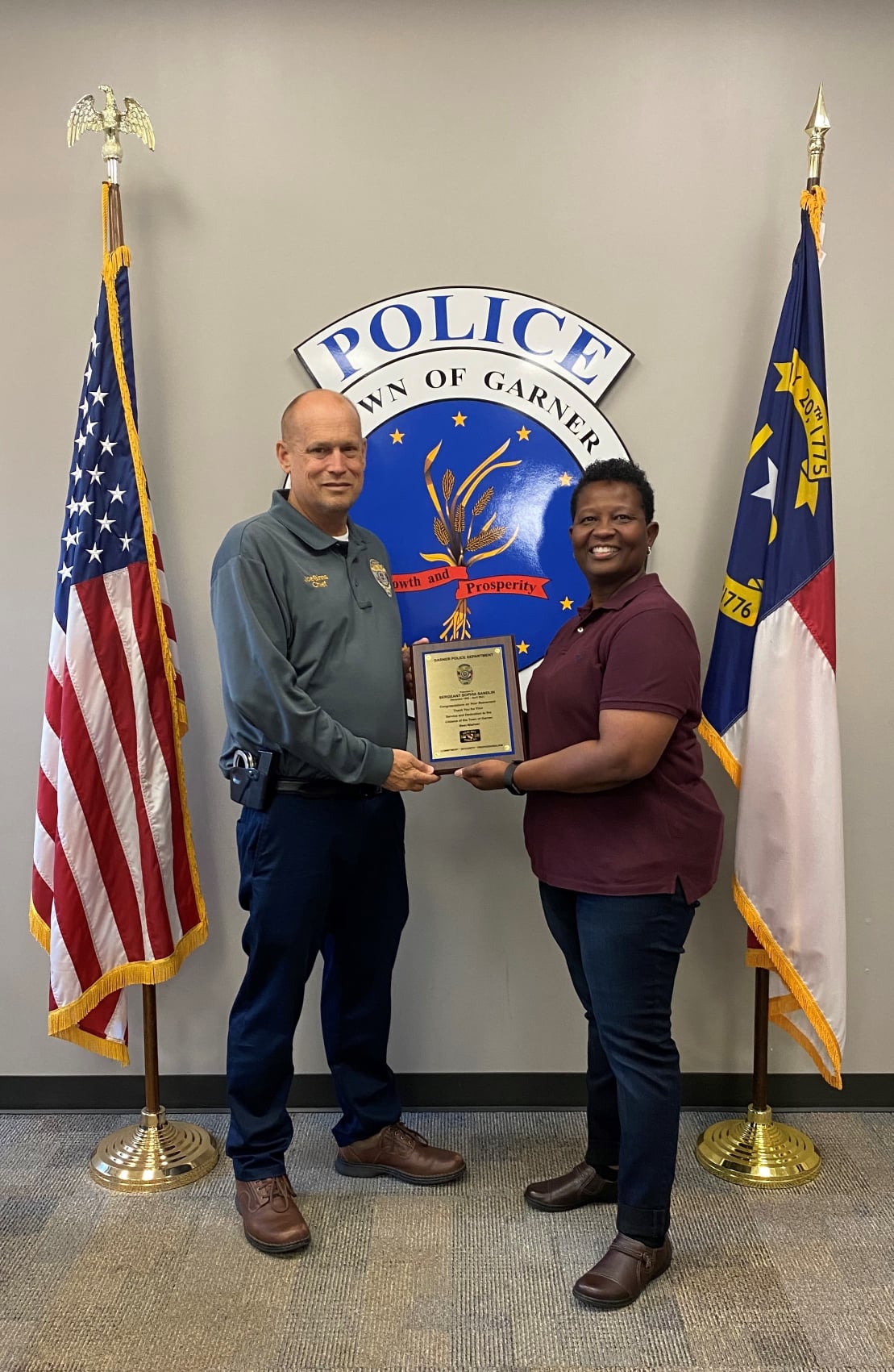 Congratulations to Sergeant Sophia... - Garner NC Police | Facebook