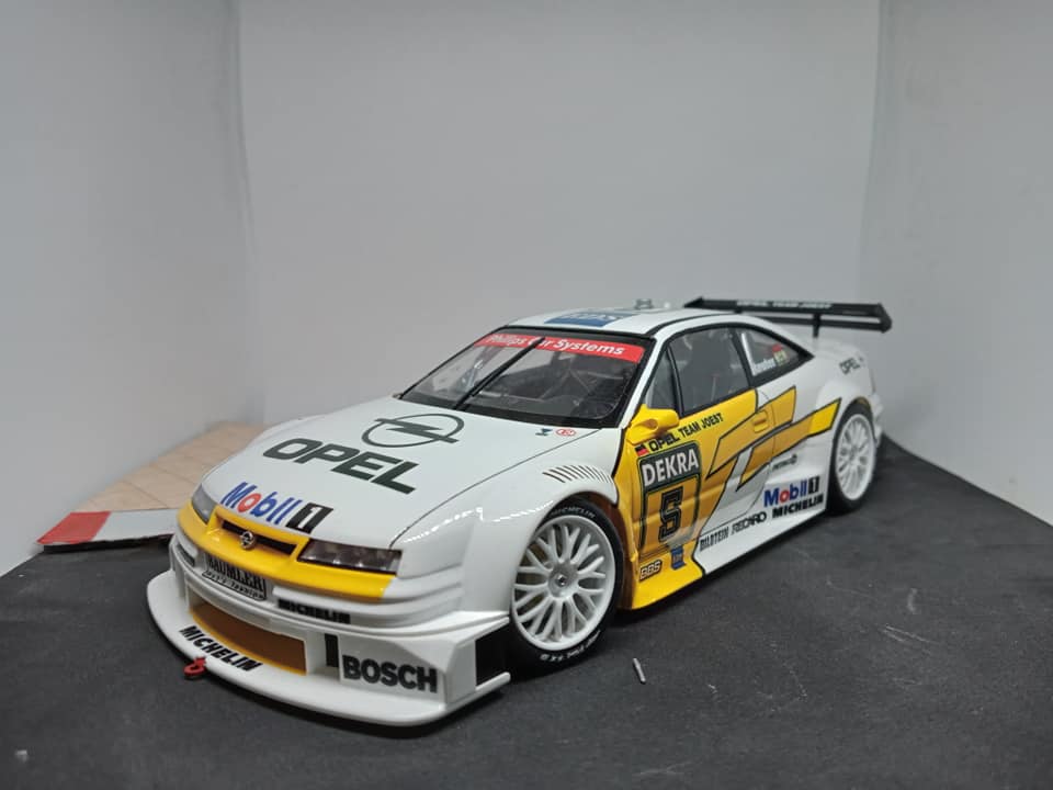 Finally completed Tamiya Opel Calibra V6 DTM Opel Team Joest