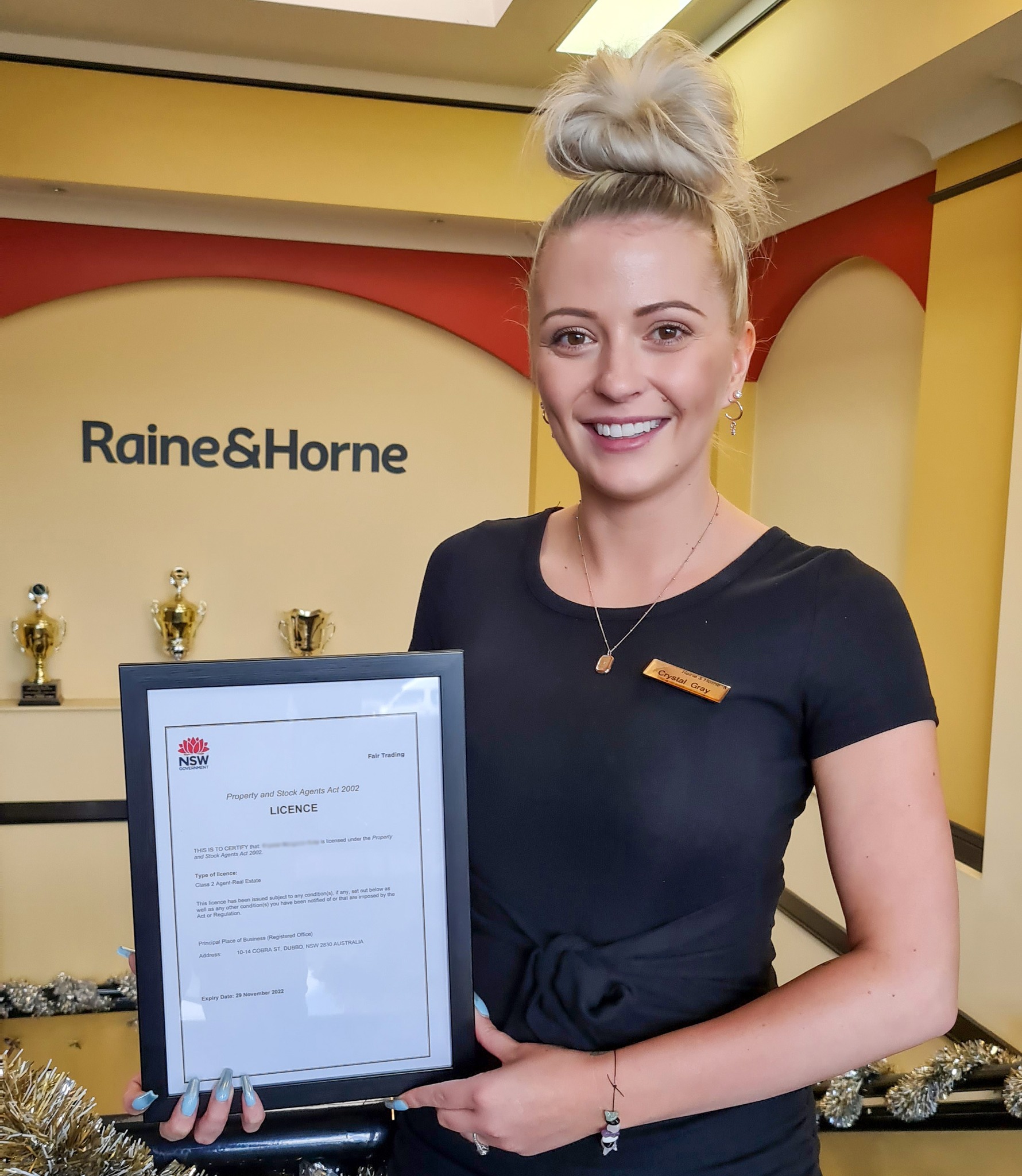 🍾🍾Congratulations Crystal🍾🍾 We are... - Raine & Horne Dubbo