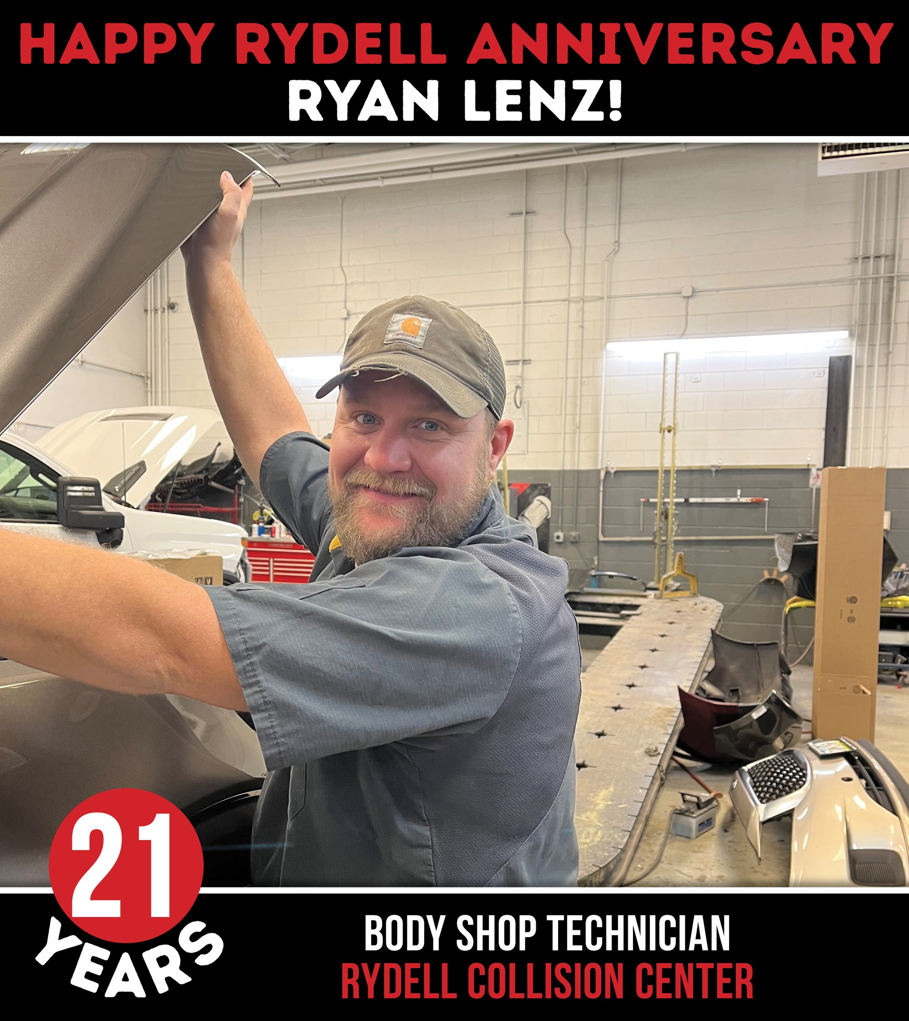 Happy Rydell Anniversary Ryan Lenz!... - Rydell Chevrolet