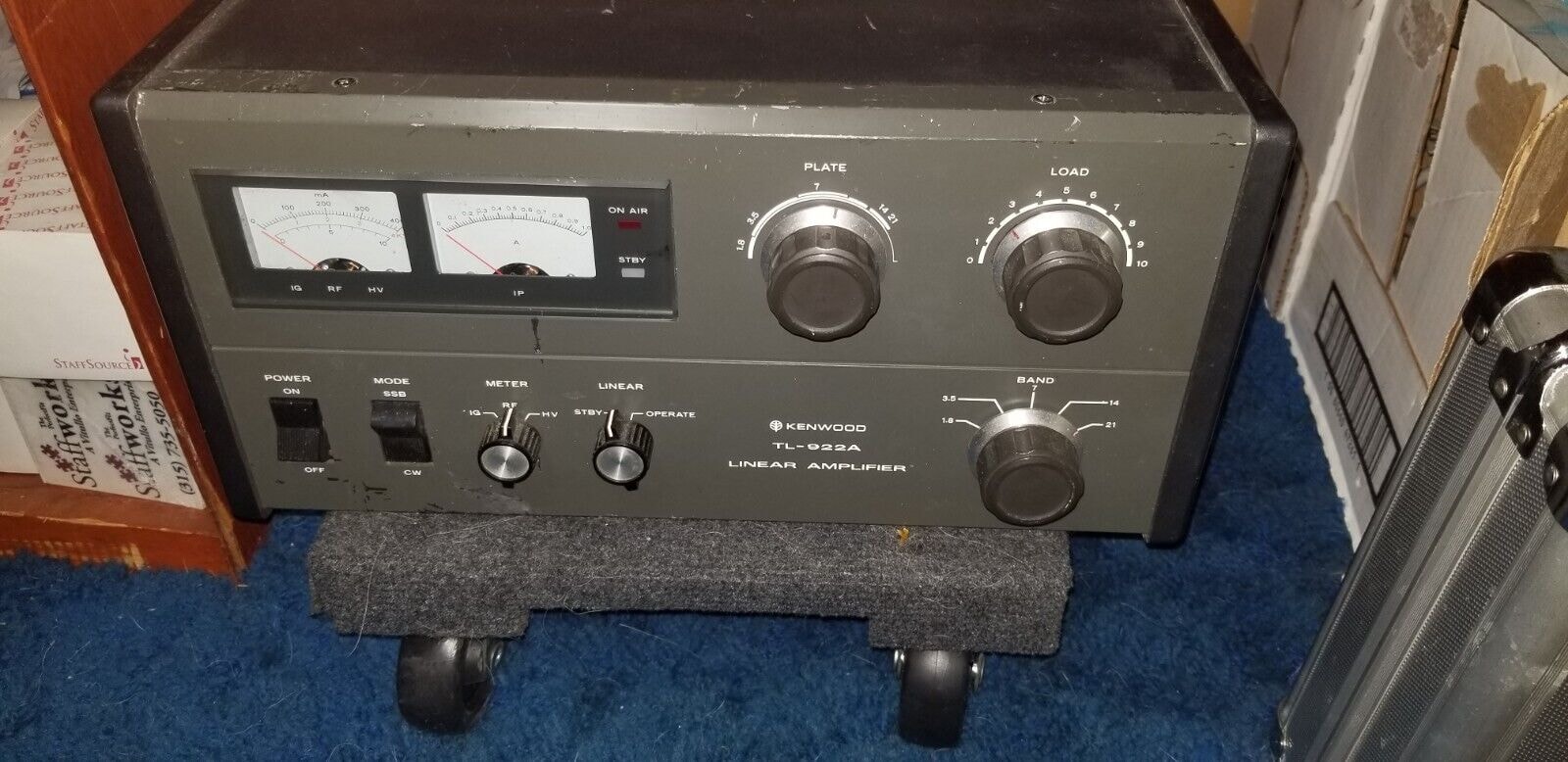 Kenwood 922A output on 3-500Z tubes