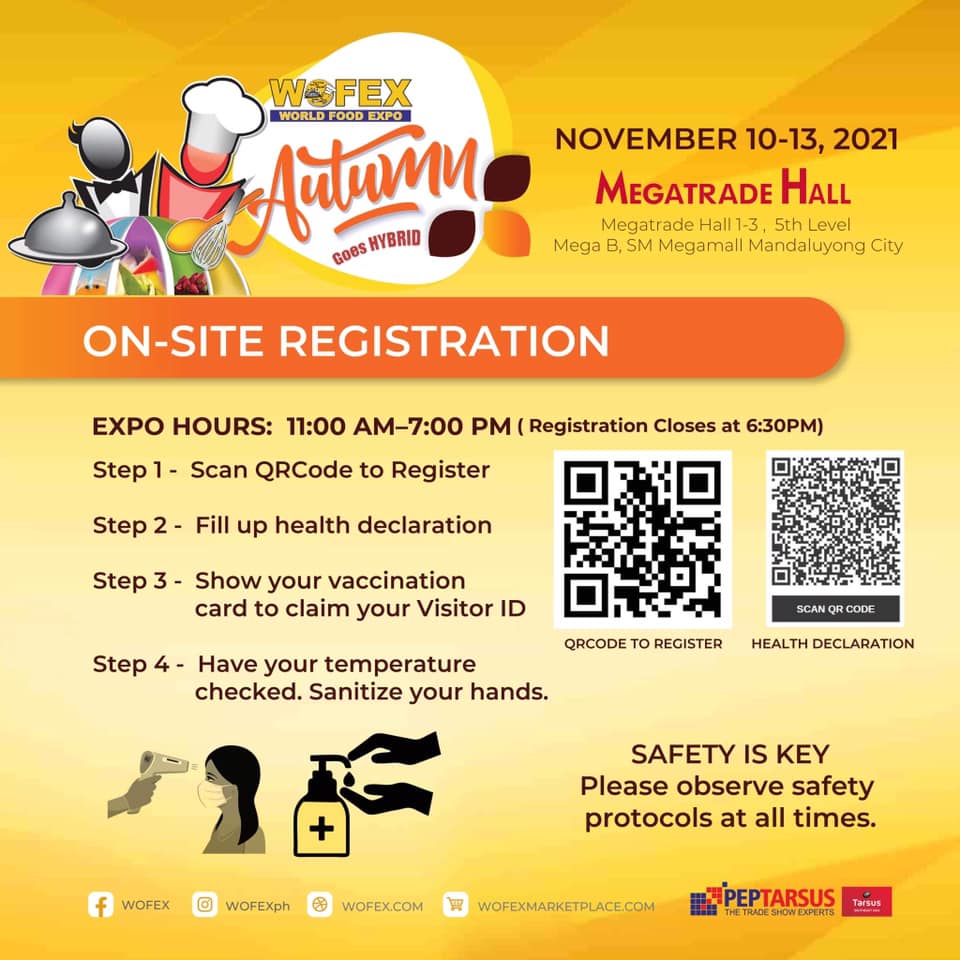 Follow these easy steps for a... - WOFEX - World Food Expo