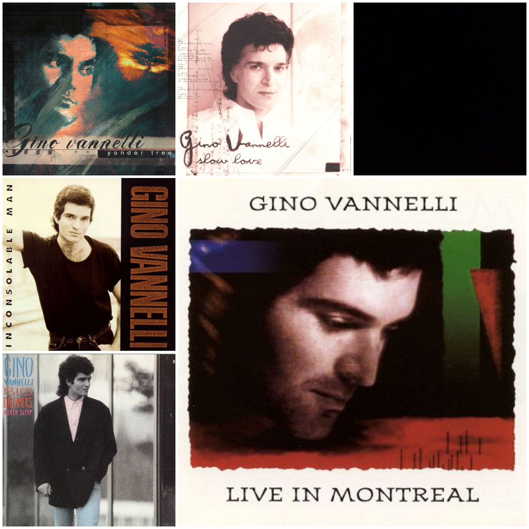 How to report missing Gino Vannelli albums on streaming services?